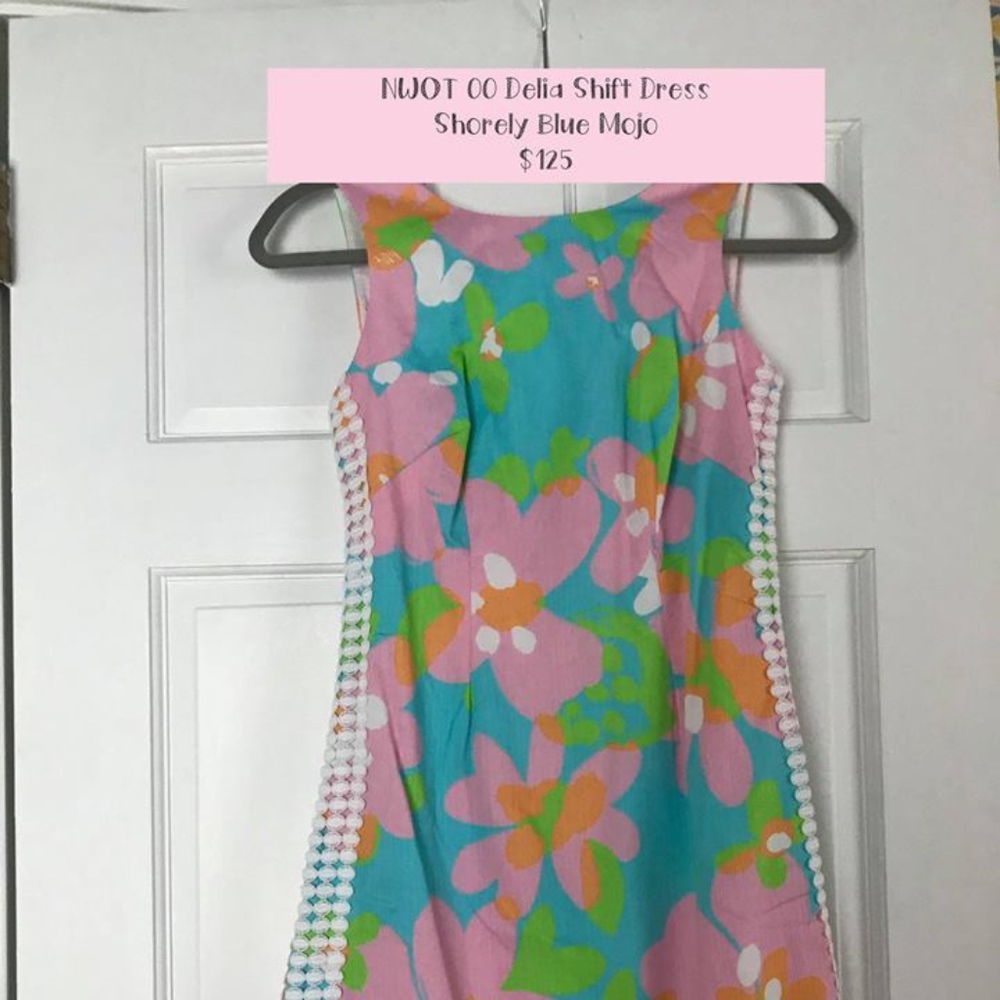 LILLY PULITZER~DELIA SHIFT DRESS~SIZE 00